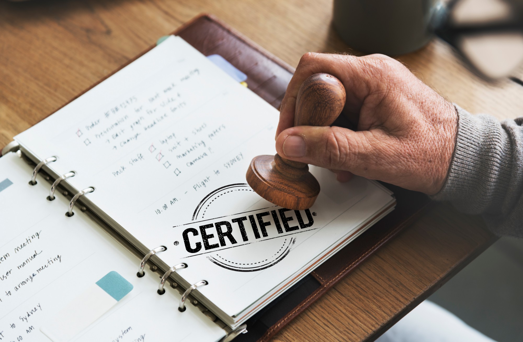 We help to process corporate and individual certificates needed for project work approval.